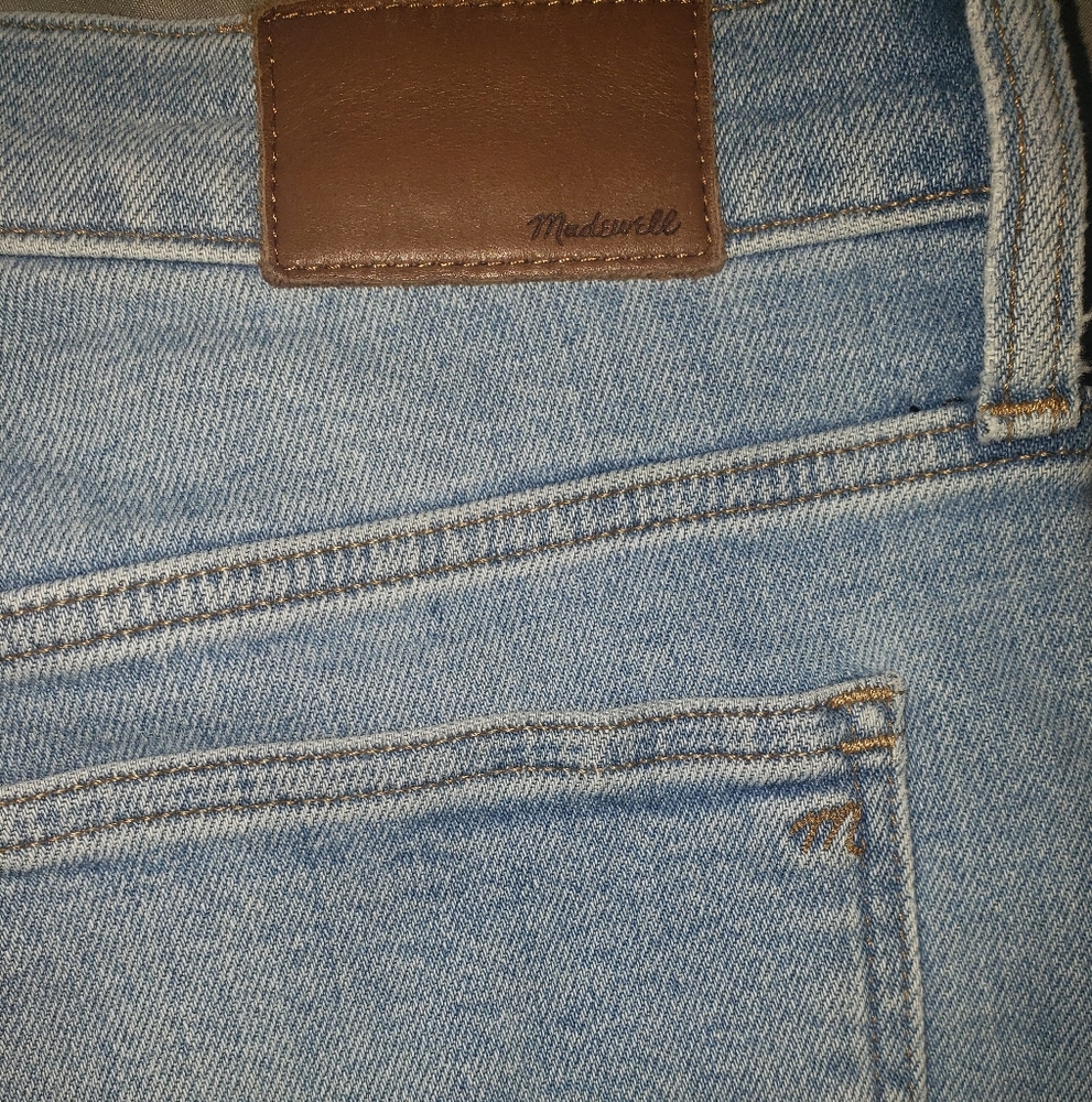 Madewell Women's Straight Leg Jeans - Light Blue - Picture 4 of 6